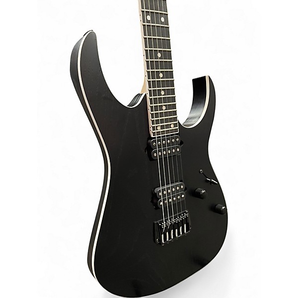Used Ibanez RGR622AHBF Weathered Black Solid Body Electric Guitar