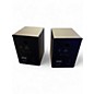 Used Mackie MR8 MK3 Pair Powered Monitor