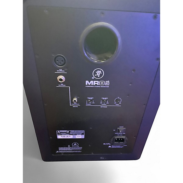 Used Mackie MR8 MK3 Pair Powered Monitor