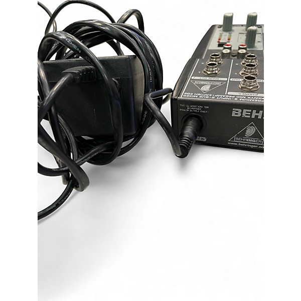 Used Behringer Xenyx802 Unpowered Mixer