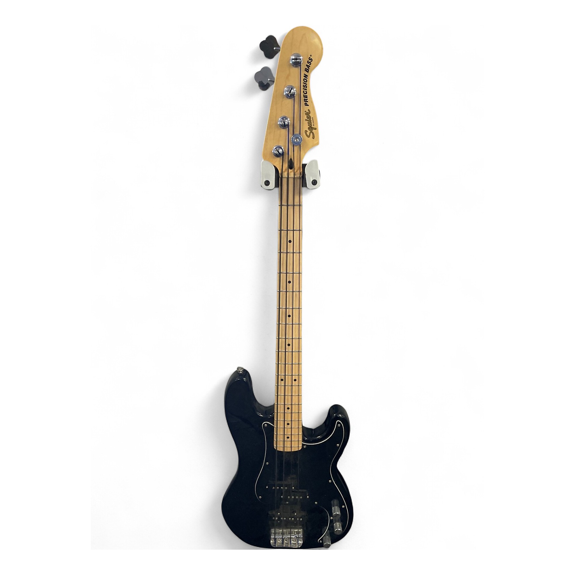 Used Squier AFFINITY PJ BASS Black Electric Bass Guitar Black