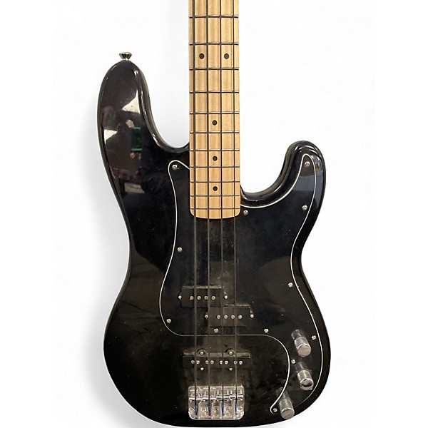 Used Squier AFFINITY PJ BASS Black Electric Bass Guitar
