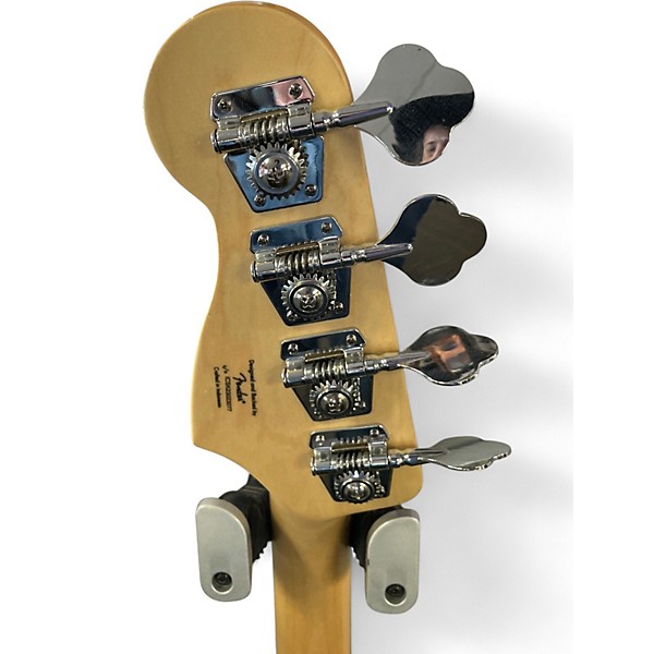 Used Squier AFFINITY PJ BASS Black Electric Bass Guitar