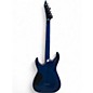 Used ESP LTD MH1000 Deluxe See Thru Blue Solid Body Electric Guitar