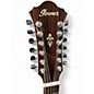 Used Ibanez AE2412 Natural 12 String Acoustic Electric Guitar
