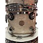 Used DW 5 Piece Collector's Series White Marine Pearl Drum Kit