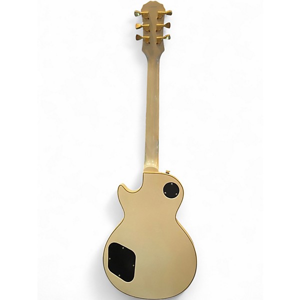 Used Epiphone Les Paul Custom Antique White Solid Body Electric Guitar