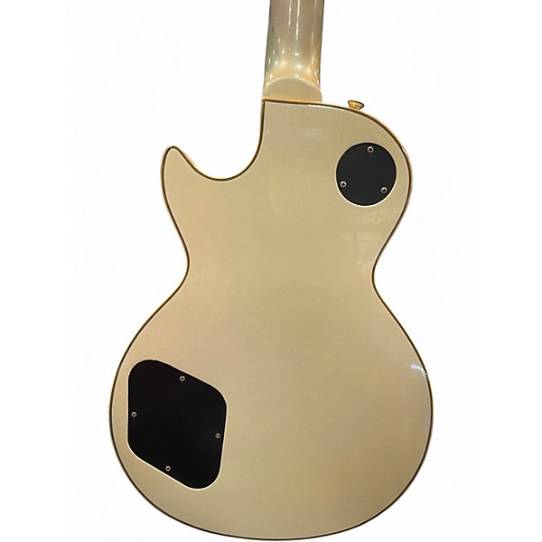 Used Epiphone Les Paul Custom Antique White Solid Body Electric Guitar