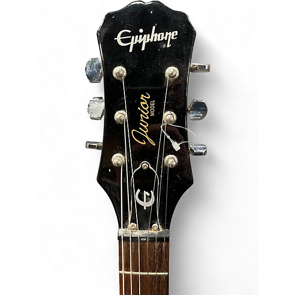 Used Epiphone Les Paul Junior Single Cut 2 Color Sunburst Solid Body Electric Guitar