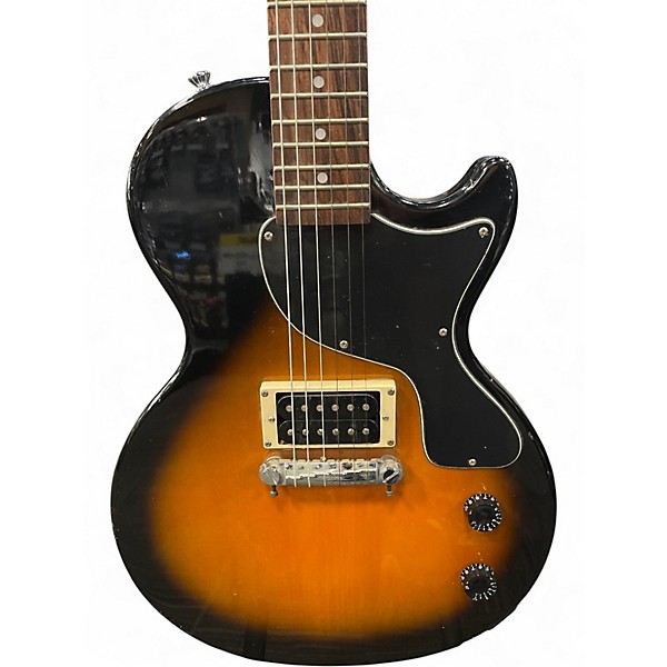 Used Epiphone Les Paul Junior Single Cut 2 Color Sunburst Solid Body Electric Guitar