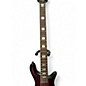 Used Spector ReBop5DLX-FM Black Cherry Electric Bass Guitar