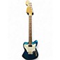 Used Squier Japan Vista Series Super-Sonic Sparkle Blue Solid Body Electric Guitar thumbnail