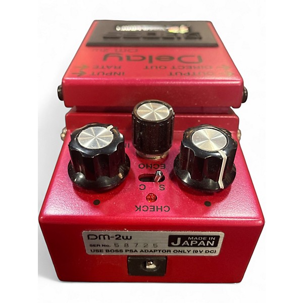 Used BOSS DM2W Delay Waza Craft Effect Pedal