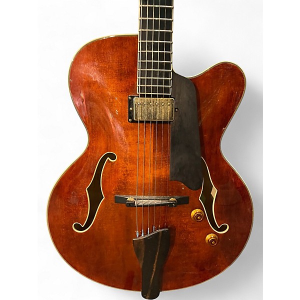 Used Eastman AR503CE Brown Hollow Body Electric Guitar