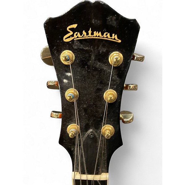 Used Eastman AR503CE Brown Hollow Body Electric Guitar
