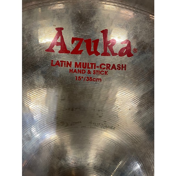 Used Zildjian 15in Azuka Latin Multi-Crash  Cymbal