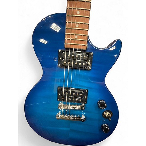 Used Epiphone Les Paul Special II Plus Trans Blueburst Solid Body Electric Guitar