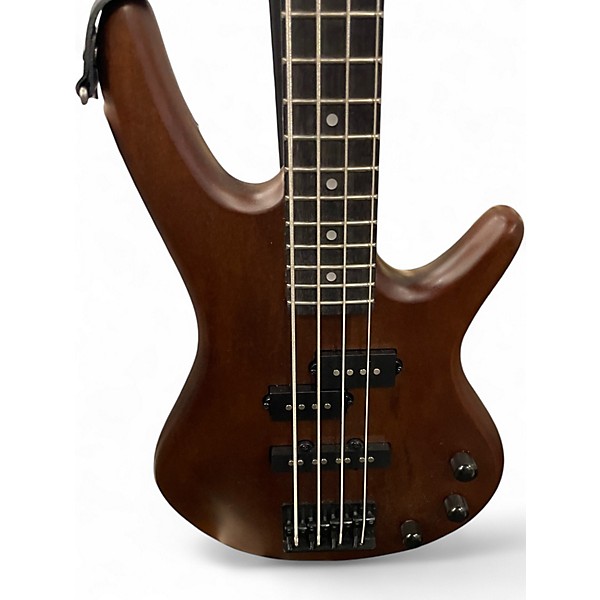Used Ibanez GSRM20B MIKRO 4 Walnut Electric Bass Guitar