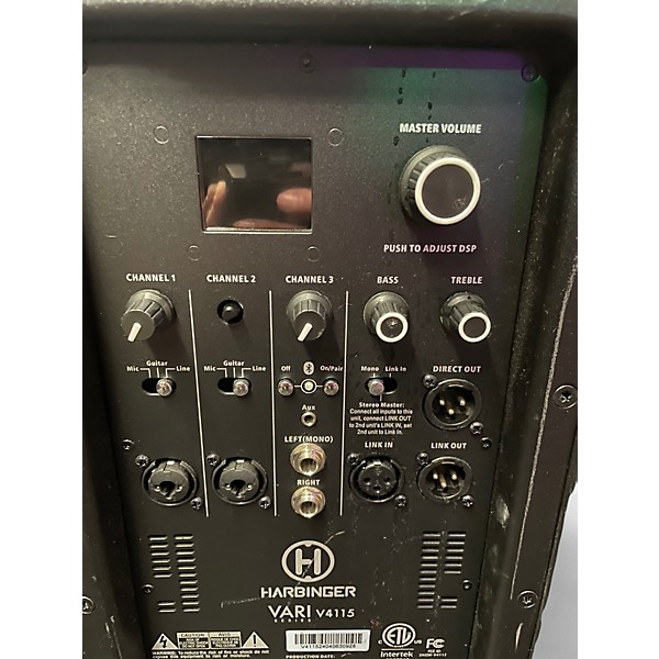 Used Harbinger V4115 Powered Speaker