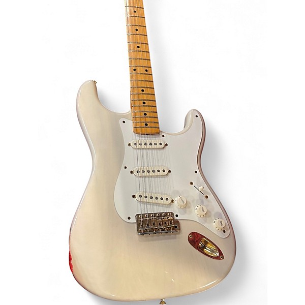 Used 2007 Fender Mary Kaye Stratocaster white Solid Body Electric Guitar