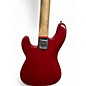 Used Squier MINI P BASS RED Electric Bass Guitar