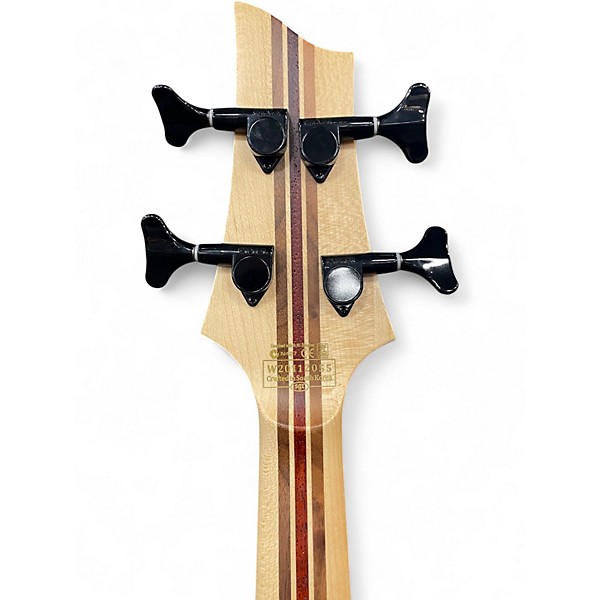 Used Schecter Guitar Research SLS Elite-4 Black Fade Burst Electric Bass Guitar
