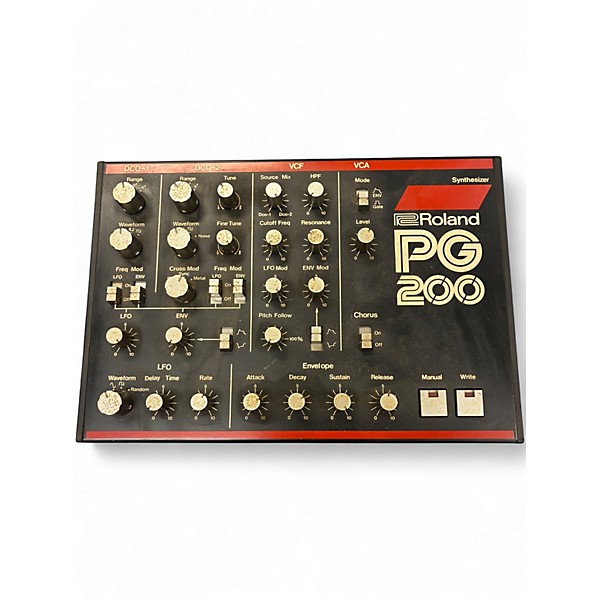 Vintage 1980s Roland JX3P/PG200 Synthesizer