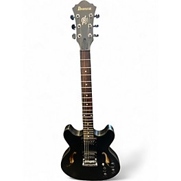 Used Ibanez AS73B Artcore Black Hollow Body Electric Guitar