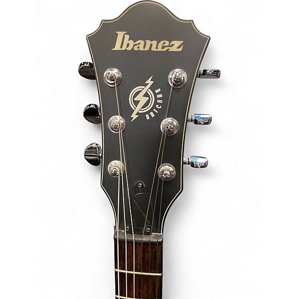 Used Ibanez AS73B Artcore Black Hollow Body Electric Guitar