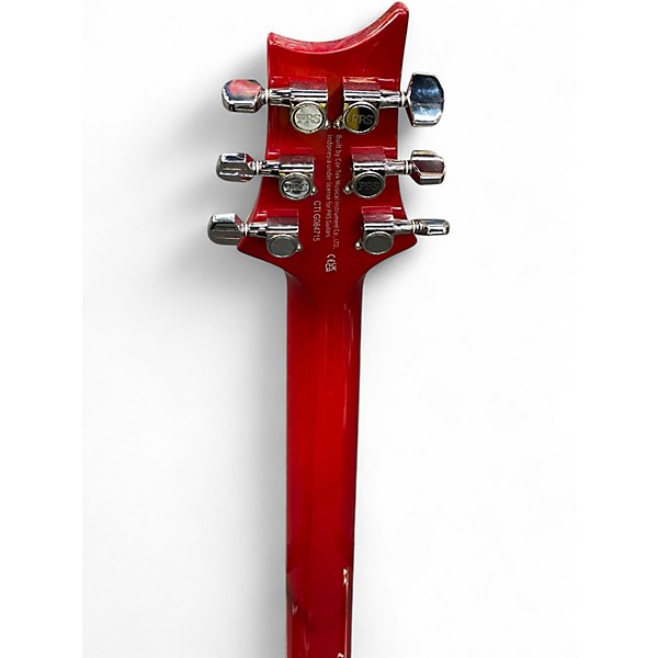 Used PRS SE Custom 24 charcoal cherry burst Solid Body Electric Guitar