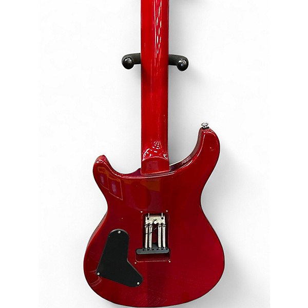 Used PRS SE Custom 24 charcoal cherry burst Solid Body Electric Guitar