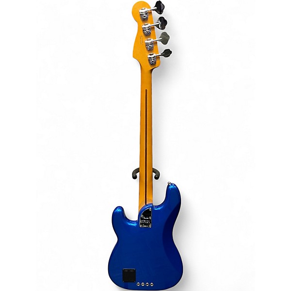 Used Fender American Ultra II Precision Bass Noble Blue Electric Bass Guitar