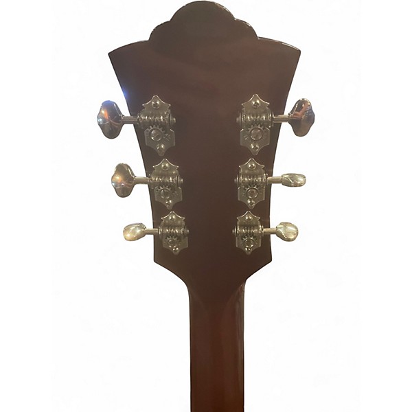 Used Guild D50 Natural Acoustic Electric Guitar