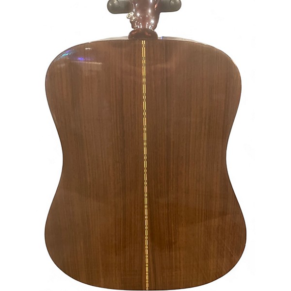 Used Guild D50 Natural Acoustic Electric Guitar