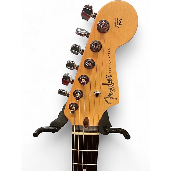 Used Fender Lone Star Stratocaster W/ DUCKBUCER AND LIL 59 Vintage White Solid Body Electric Guitar