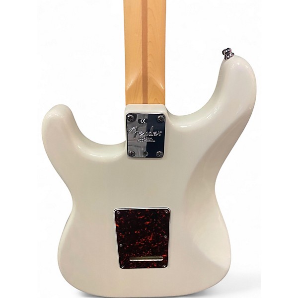 Used Fender Lone Star Stratocaster W/ DUCKBUCER AND LIL 59 Vintage White Solid Body Electric Guitar