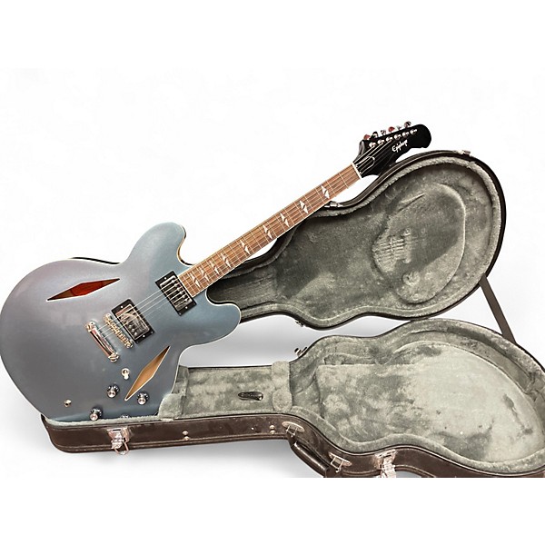 Used Epiphone DG335 PELHAM BLUE Hollow Body Electric Guitar