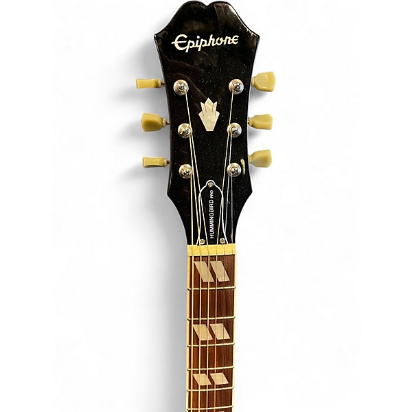 Used Epiphone HUMMINGBIRD PERFORMER PRO Faded Cherry Acoustic Electric Guitar