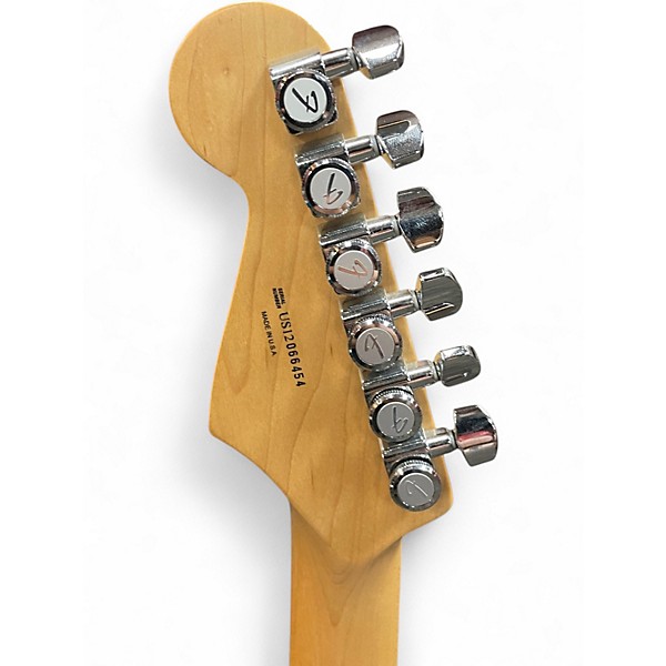 Used Fender American Deluxe Stratocaster FROST BLUE METALLIC Solid Body Electric Guitar