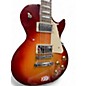 Used 2024 Gibson  LES PAUL STUDIO FIGURED Cherry Sunburst Solid Body Electric Guitar