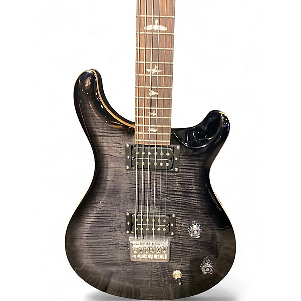Used PRS 277 Charcoal black burst Baritone Guitars