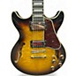 Used Ibanez AM93 Artcore Antique Yellow Sunburst Hollow Body Electric Guitar