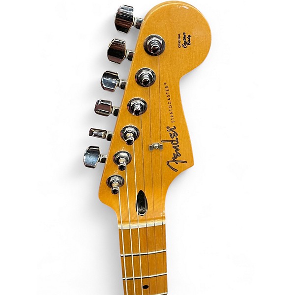 Used 2019 Fender Player Stratocaster HSS Vintage Yellow Solid Body Electric Guitar