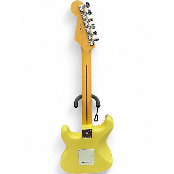 Used 2019 Fender Player Stratocaster HSS Vintage Yellow Solid Body Electric Guitar