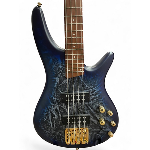 Used Ibanez SR300EDX COSMIC BLUE MATTE Electric Bass Guitar