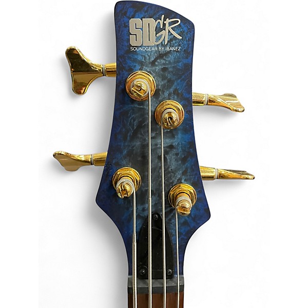 Used Ibanez SR300EDX COSMIC BLUE MATTE Electric Bass Guitar