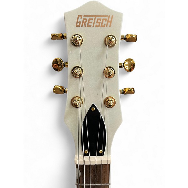 Used Gretsch Guitars G5237TG Electromatic Jet FT Bigsby LTD Champagne White Solid Body Electric Guitar