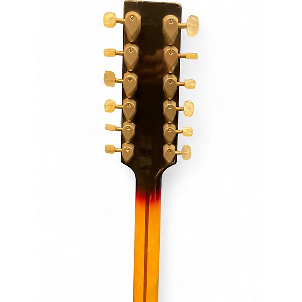Vintage 1960s Wem SAPPHIRE 2 Color Sunburst Solid Body Electric Guitar