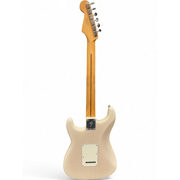 Used 2025 Fender Player II Stratocaster HSS Chambered Ash Body White Blonde Solid Body Electric Guitar