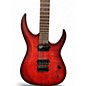 Used Schecter Guitar Research Sunset Extreme SCARLET BURST Solid Body Electric Guitar